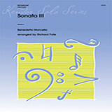 Download or print Sonata Iii - Trombone Sheet Music Printable PDF 2-page score for Classical / arranged Brass Solo SKU: 371304.