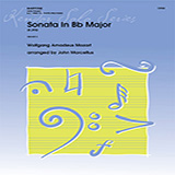 Download or print Sonata In Bb Major (K292) - Baritone B.C. Sheet Music Printable PDF 7-page score for Classical / arranged Brass Solo SKU: 373438.