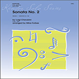 Download or print Sonata No. 2 - Solo Baritone B.C. Sheet Music Printable PDF 3-page score for Classical / arranged Brass Solo SKU: 330590.