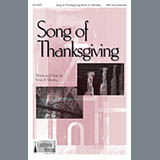 Download or print Song Of Thanksgiving Sheet Music Printable PDF 7-page score for Sacred / arranged SAB Choir SKU: 430887.