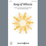 Download or print Song Of Witness Sheet Music Printable PDF 5-page score for Sacred / arranged Unison Choir SKU: 157152.