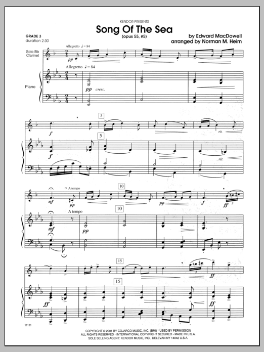 Download Heim Song of the Sea - Piano Sheet Music
