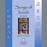 Download or print Songs of Isaiah Sheet Music Printable PDF 55-page score for Concert / arranged SATB Choir SKU: 423512.