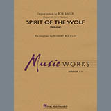 Download or print Spirit of the Wolf (Stakaya) - Eb Baritone Saxophone Sheet Music Printable PDF 1-page score for Concert / arranged Concert Band SKU: 414005.