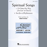 Download or print Spiritual Songs Sheet Music Printable PDF 22-page score for Concert / arranged SATB Choir SKU: 195548.