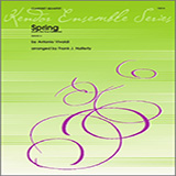 Download or print Spring (from The Four Seasons) - Clarinet 2 Sheet Music Printable PDF 2-page score for Classical / arranged Woodwind Ensemble SKU: 313521.