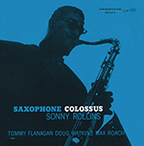 Download or print St. Thomas Sheet Music Printable PDF 6-page score for Jazz / arranged Tenor Sax Transcription SKU: 374359.