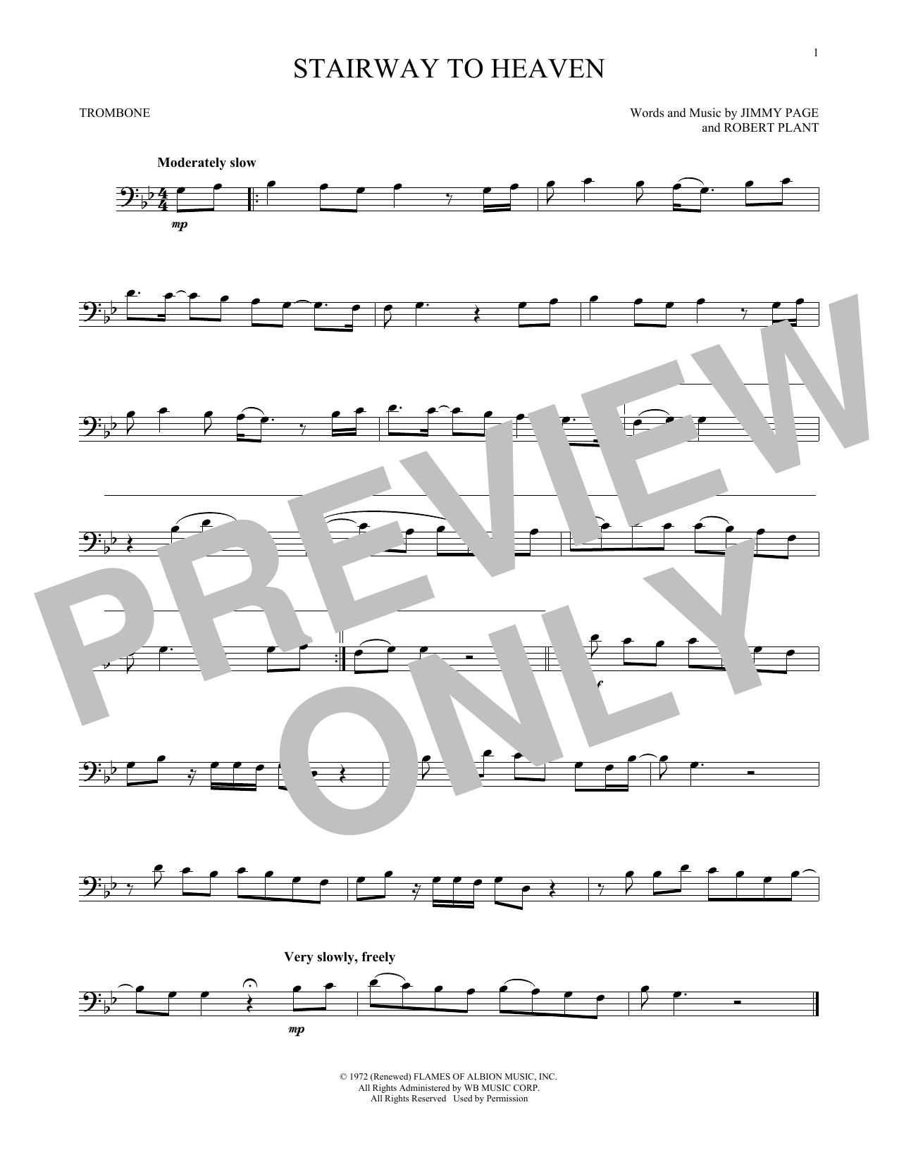 Download Led Zeppelin Stairway To Heaven Sheet Music