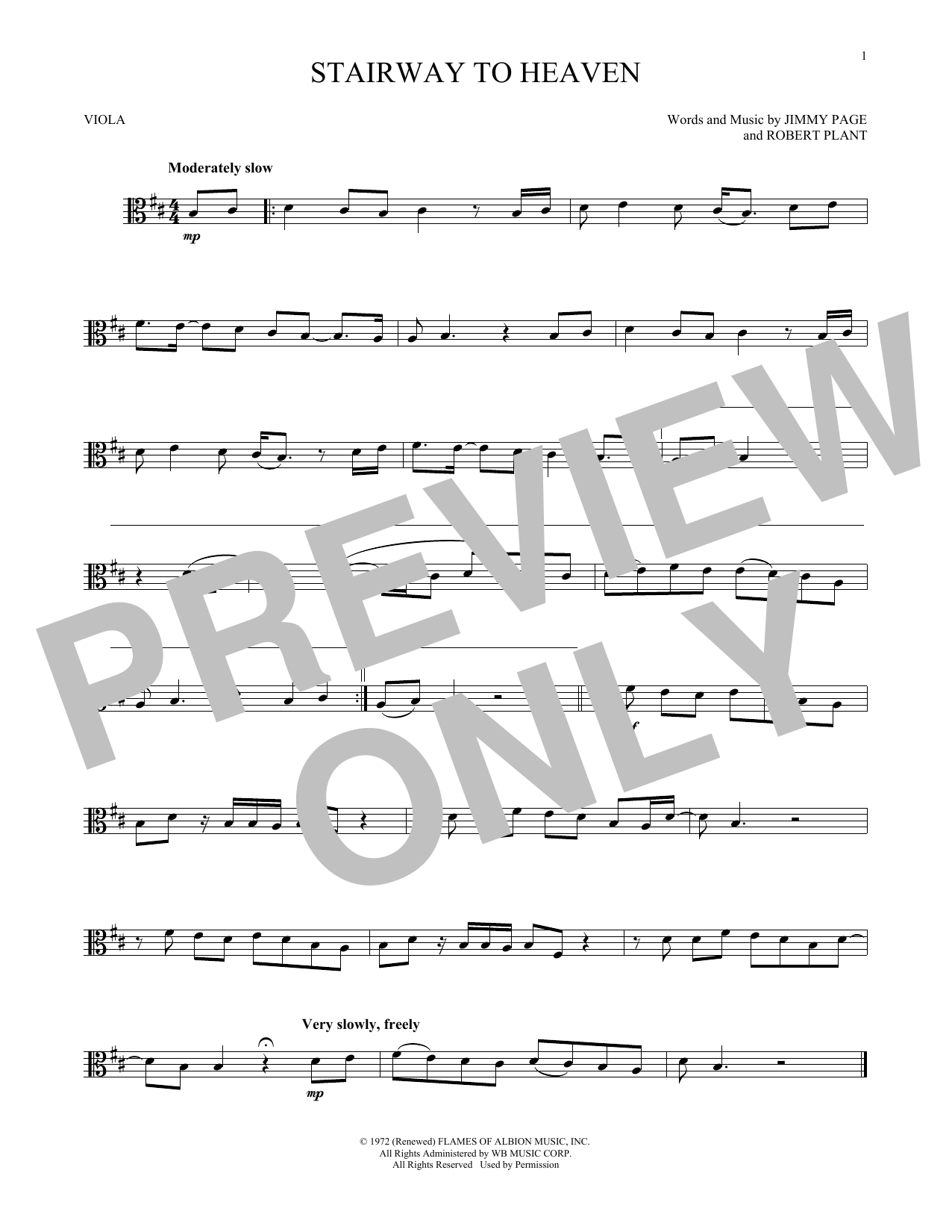 Download Led Zeppelin Stairway To Heaven Sheet Music