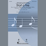 Download or print Start A Fire (from La La Land) (arr. Mac Huff) Sheet Music Printable PDF 11-page score for Jazz / arranged SAB Choir SKU: 183668.