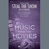 Download or print Steal The Show (from Elemental) (arr. Audrey Snyder) Sheet Music Printable PDF 10-page score for Disney / arranged SATB Choir SKU: 1397789.