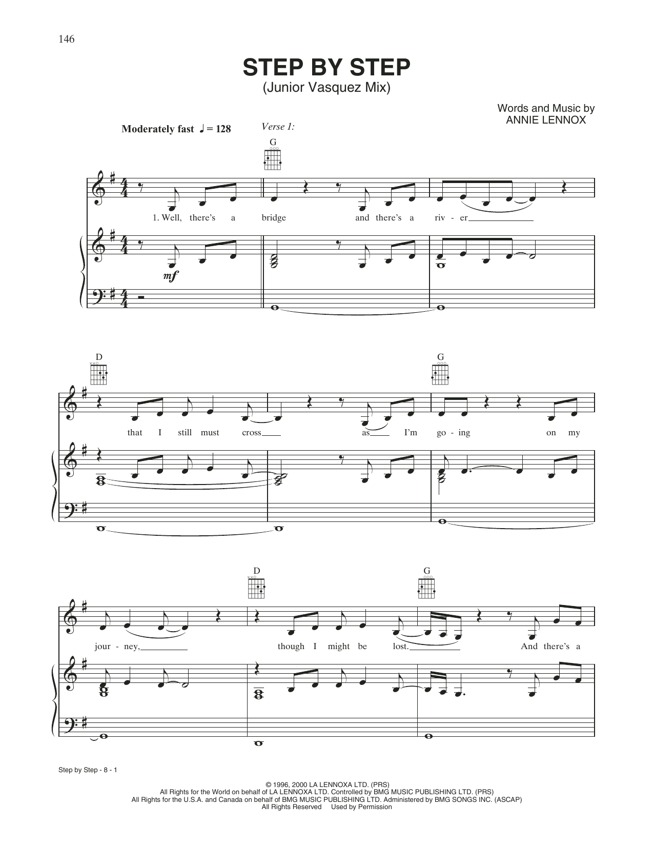 Download Whitney Houston Step By Step Sheet Music