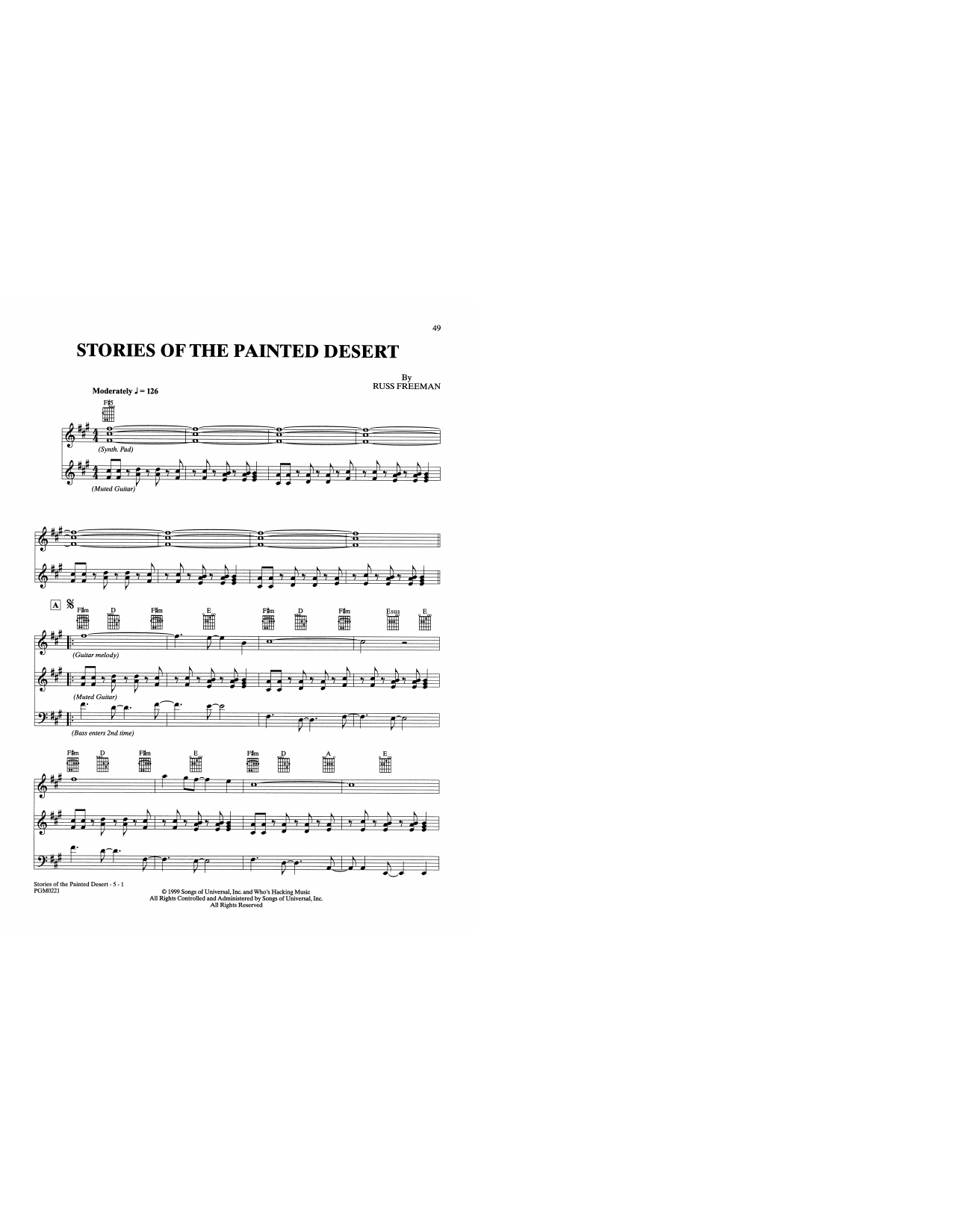 Download The Rippingtons Stories Of The Painted Desert Sheet Music