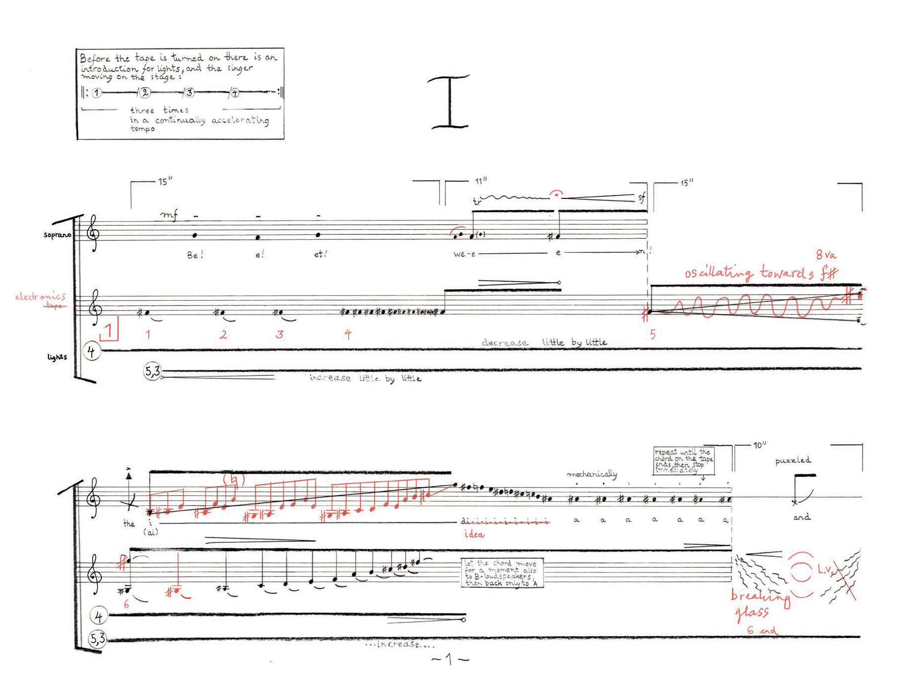 Kaija Saariaho Study for Life sheet music notes printable PDF score