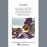 Download or print Sucker (arr. Tom Wallace) - Alto Sax 2 Sheet Music Printable PDF 1-page score for Pop / arranged Marching Band SKU: 414439.