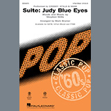 Download or print Suite: Judy Blue Eyes (arr. Mark Brymer) Sheet Music Printable PDF 14-page score for Rock / arranged TTBB Choir SKU: 1205891.