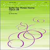 Download or print Suite For Three Horns (Opus 28) - 1st Horn in F Sheet Music Printable PDF 3-page score for Classical / arranged Brass Ensemble SKU: 322264.
