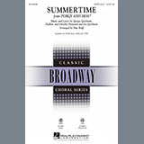 Download or print Summertime Sheet Music Printable PDF 11-page score for Blues / arranged SATB Choir SKU: 160054.