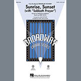 Download or print Sunrise, Sunset (with Sabbath Prayer) Sheet Music Printable PDF 11-page score for Concert / arranged SATB Choir SKU: 96411.