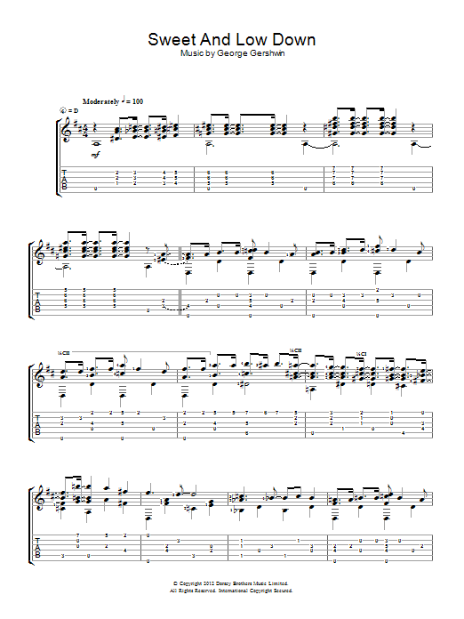 Download Jerry Willard Sweet And Low Down Sheet Music