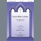 Download or print Sweet Babe Lullaby Sheet Music Printable PDF 3-page score for Sacred / arranged SATB Choir SKU: 430967.