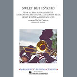 Download or print Sweet But Psycho (arr. Jay Dawson) - Alto Sax 1 Sheet Music Printable PDF 1-page score for Pop / arranged Marching Band SKU: 414422.