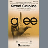 Download or print Sweet Caroline Sheet Music Printable PDF 6-page score for Film/TV / arranged SATB Choir SKU: 287400.