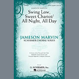 Download or print Swing Low, Sweet Chariot / All Night, All Day Sheet Music Printable PDF 2-page score for A Cappella / arranged SATB Choir SKU: 293473.