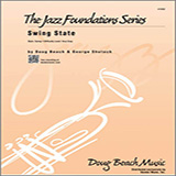 Download or print Swing State - 1st Bb Trumpet Sheet Music Printable PDF 2-page score for Jazz / arranged Jazz Ensemble SKU: 325789.