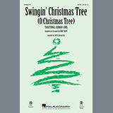 Download or print Swingin' Christmas Tree (O Christmas Tree) (arr. Kirby Shaw) Sheet Music Printable PDF 7-page score for Holiday / arranged SATB Choir SKU: 1094353.