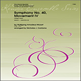 Download or print Symphony No. 40, Movement IV (Allegro Assai) - Bassoon Sheet Music Printable PDF 6-page score for Classical / arranged Woodwind Ensemble SKU: 351411.