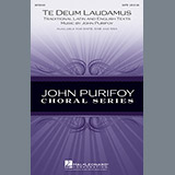 Download or print Te Deum Laudamus Sheet Music Printable PDF 14-page score for Latin / arranged SATB Choir SKU: 78344.