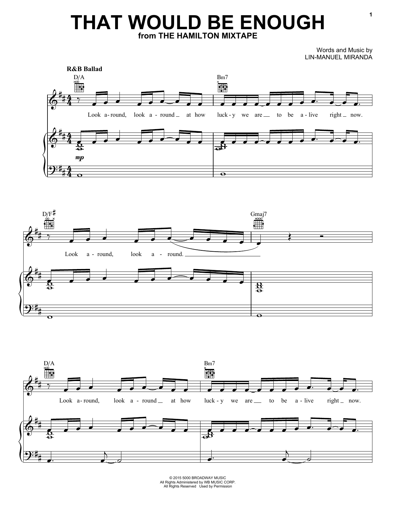 Download Alicia Keys That Would Be Enough Sheet Music