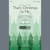Download or print That's Christmas To Me (arr. Audrey Snyder) Sheet Music Printable PDF 10-page score for Christmas / arranged 2-Part Choir SKU: 407396.