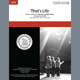 Download or print That's Life (arr. Barbershop Harmony Society) Sheet Music Printable PDF 6-page score for Standards / arranged SSAA Choir SKU: 474962.