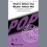 Download or print That's When The Music Takes Me Sheet Music Printable PDF 11-page score for Pop / arranged SAB Choir SKU: 290419.