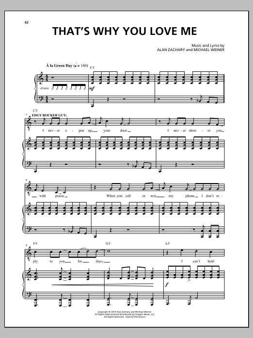 Download Michael Weiner That's Why You Love Me Sheet Music