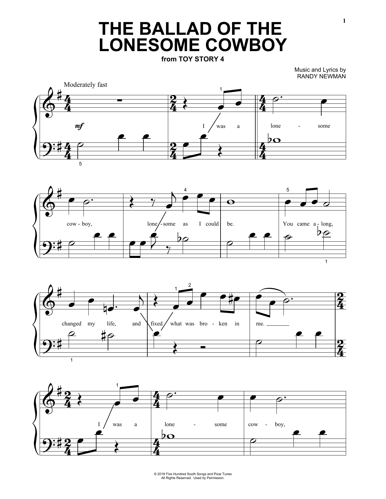 Download Chris Stapleton The Ballad Of The Lonesome Cowboy (from Sheet Music