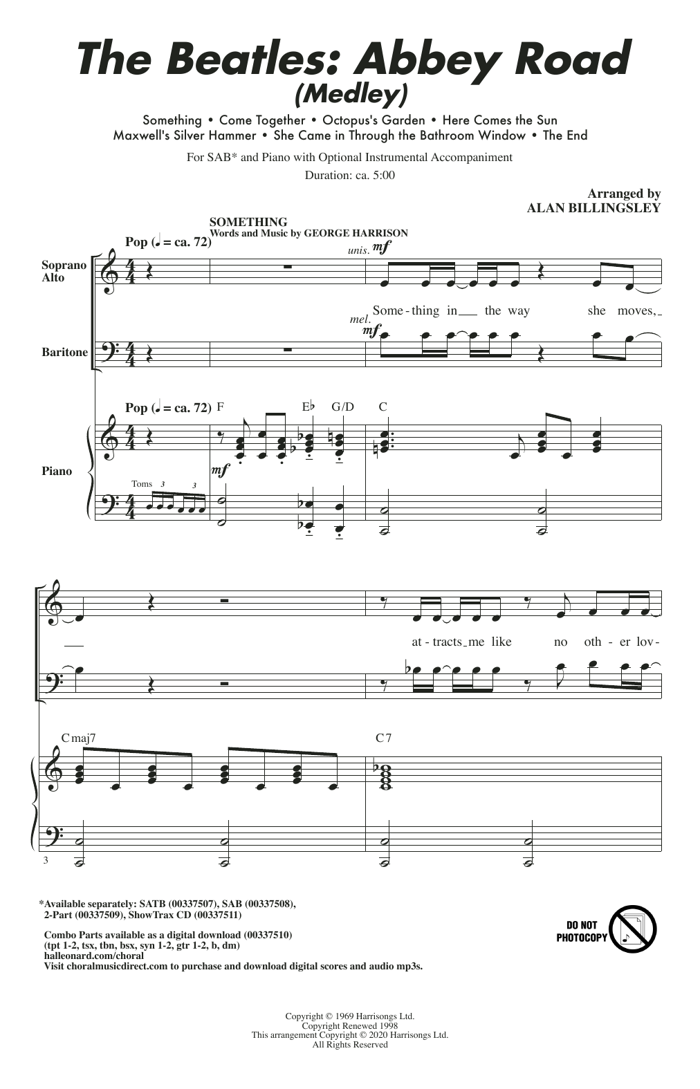 Download The Beatles The Beatles: Abbey Road (Medley) (arr. Sheet Music