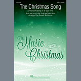Download or print The Christmas Song (Chestnuts Roasting On An Open Fire) (arr. Russell Robinson) Sheet Music Printable PDF 3-page score for Christmas / arranged SAB Choir SKU: 1345675.