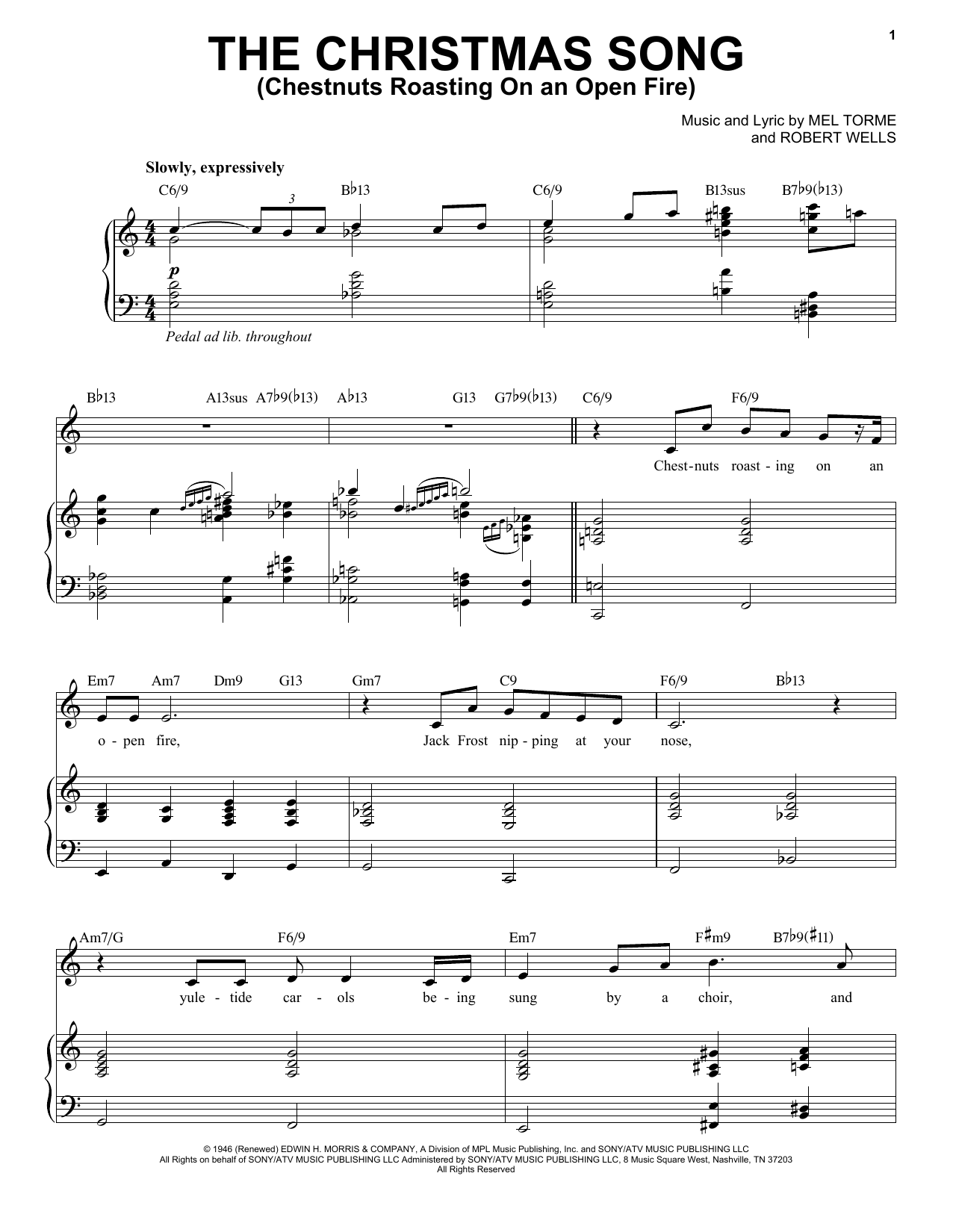 Download Michael Buble The Christmas Song (Chestnuts Roasting Sheet Music