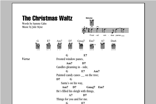 Download Jule Styne The Christmas Waltz Sheet Music