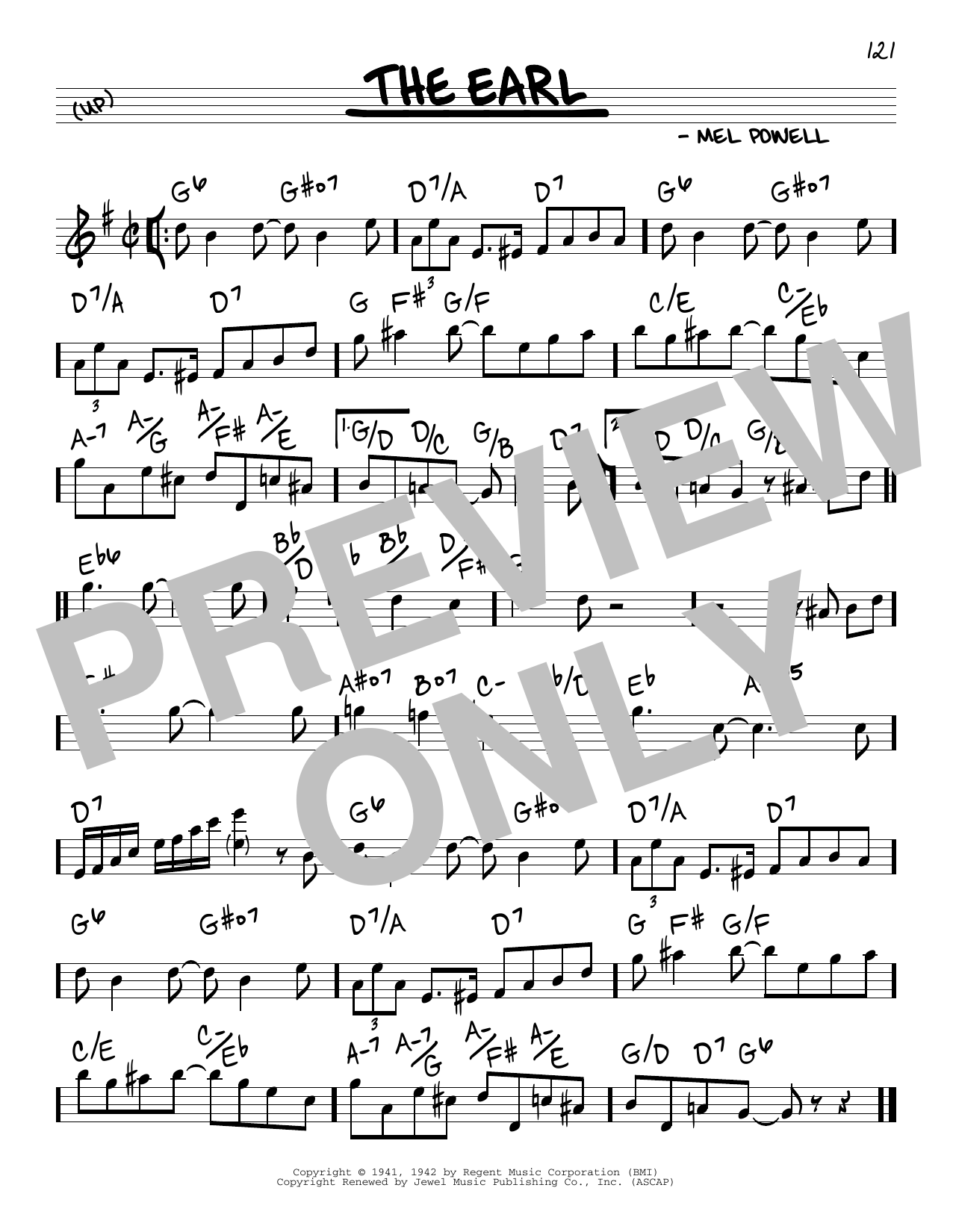 Download Benny Goodman The Earl Sheet Music