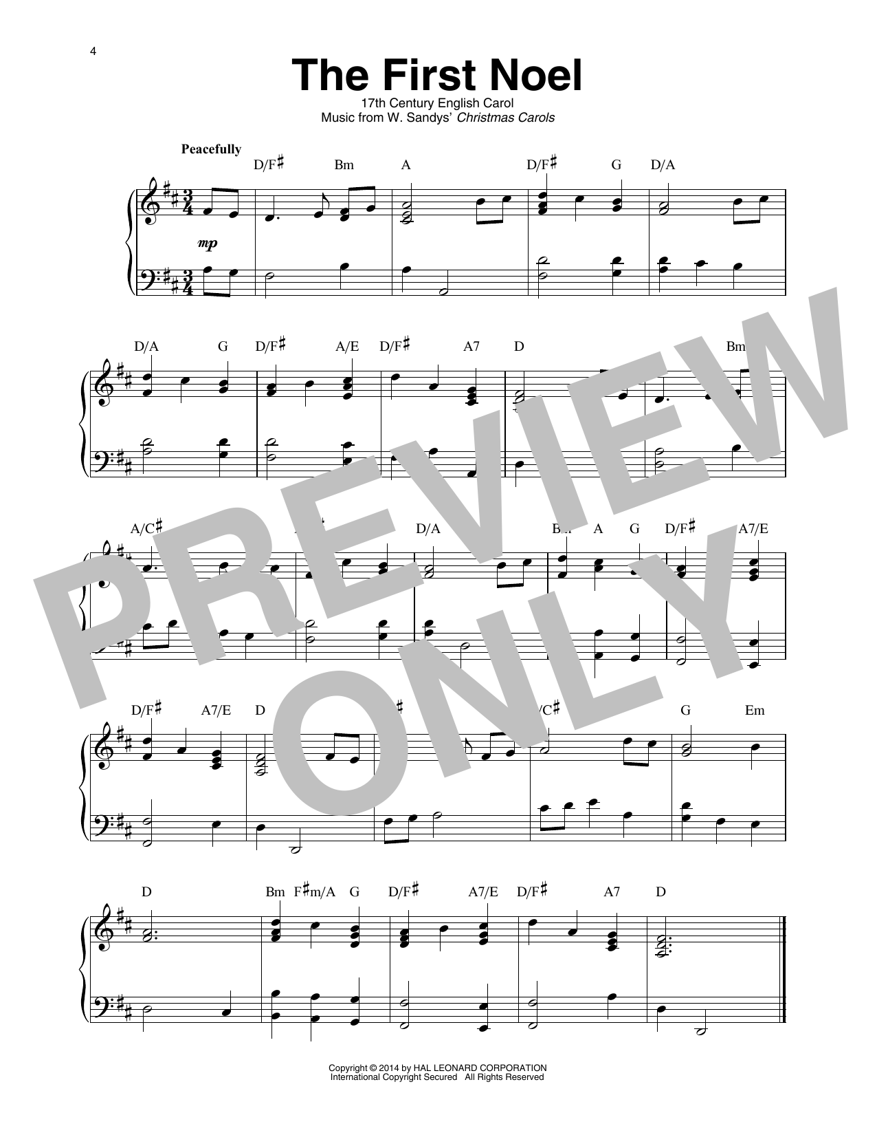 Download 17th Century English Carol The First Noel (arr. Maeve Gilchrist) Sheet Music