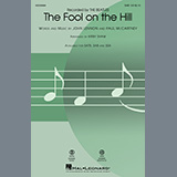 Download or print The Fool On The Hill (arr. Kirby Shaw) Sheet Music Printable PDF 10-page score for Pop / arranged SAB Choir SKU: 453881.
