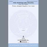 Download or print The Heavens Are Telling Sheet Music Printable PDF 1-page score for Classical / arranged SATB Choir SKU: 289840.