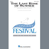 Download or print The Last Rose Of Summer Sheet Music Printable PDF 7-page score for Concert / arranged SATB Choir SKU: 186459.