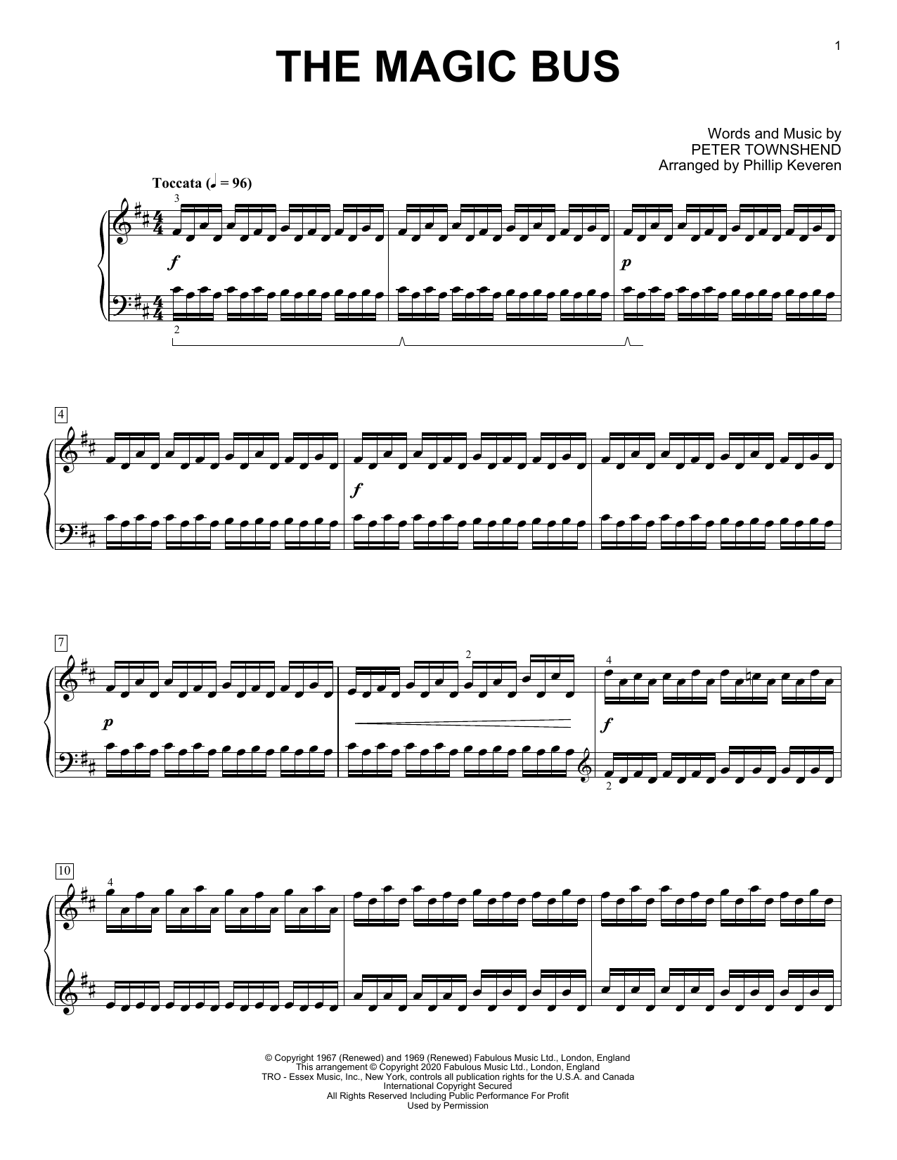 Download The Who The Magic Bus [Classical version] (arr. Sheet Music