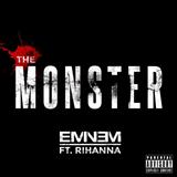 Download or print The Monster (feat. Rihanna) Sheet Music Printable PDF 7-page score for Pop / arranged Piano, Vocal & Guitar (Right-Hand Melody) SKU: 117969.