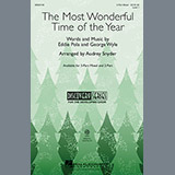 Download or print The Most Wonderful Time Of The Year Sheet Music Printable PDF 11-page score for Concert / arranged 3-Part Mixed Choir SKU: 97546.